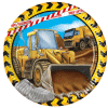 Construction Party Paper Plates