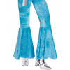 Disco Diva Turquoise Blue Adult Costume