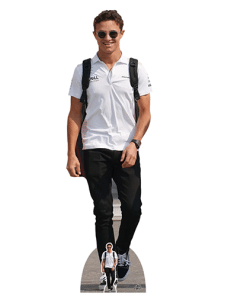 Lando Norris Life Size Cardboard Cut Out Decoration