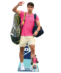 Carlos Alcaraz Tennis Lifesize Cardboard Cutout