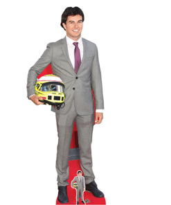 Sergio Perez Life Size Cardboard Cut Out Decoration
