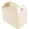 Cream Coloured Party Food Boxes