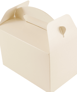Cream Coloured Party Food Boxes