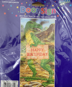 Dinosaur T Rex Themed Door Banner