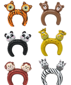 Inflatable Jungle Animal Headbands