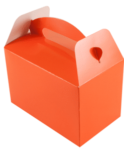 Orange Coloured Party Food Boxes