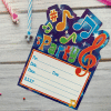 Party Tunes Party Invitations