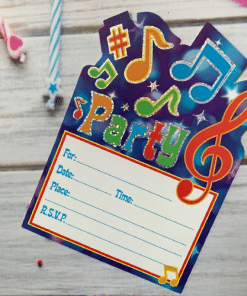 Party Tunes Party Invitations