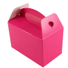 Fuchsia Pink Coloured Party Food Boxes