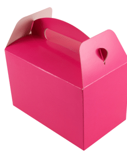Fuchsia Pink Coloured Party Food Boxes