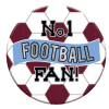 Claret & Blue Football Fan Badge