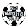 Newcastle Football Fan Badge