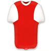 Red & White Football Shirt Balloon
