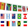 Olympic Nations Fabric Flag Bunting