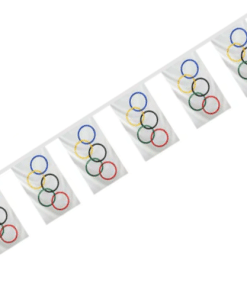 Olympic Rings Fabric Flag Bunting