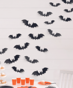 Halloween Flying Bats Wall Decoration Kit