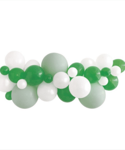 Green & White DIY Balloon Arch Kit