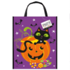 Halloween Cat & Pumpkin Tote Bag