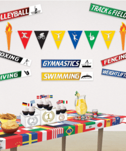 International Flag Plastic Table Roll