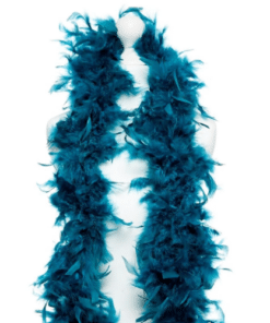 Teal Blue Feather Boa