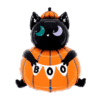 Halloween Cat In A Pumpkin Balloon