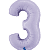 Lilac Number Balloon 3