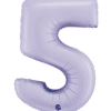 Lilac Number Balloon 5