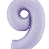Lilac Number Balloon 9