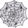 Halloween Spooky Spiderweb Round Tablecover