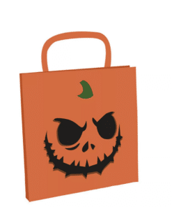 Halloween Pumpkin Tote Bag