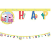 Peppa Pig Happy Birthday Banner
