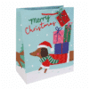 Dachshund Dog Christmas Gift Bags