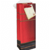 Christmas Post Box Themed Wine Spirits Bottle Bags