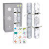 Silver Snowflake Christmas Crackers