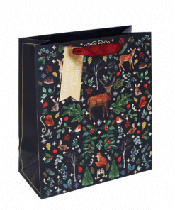 Woodland Themed Gift Bags For Christmas