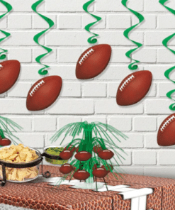 American Football Whirl Decorations