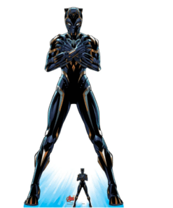 Black Panther Avengers Lifesize Cardboard Prop