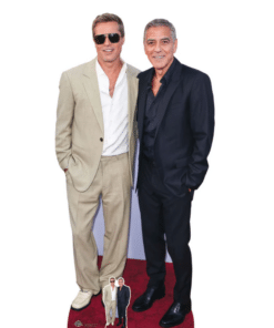 Brad Pitt & George Clooney Lifesize Prop
