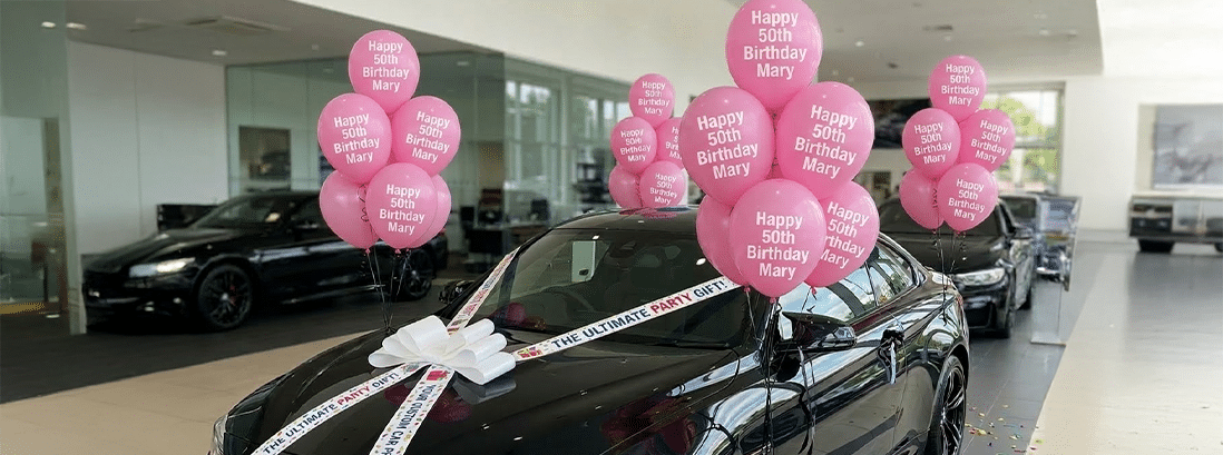 Custom Printed Balloons For Big Birthday Presents