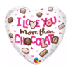 I Love You More Than Chocolate Balloon