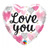 Love You Heart Shaped Balloon