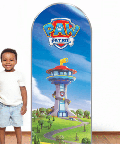 Paw Patrol Themed Party Prop Back Drop DIY at Home Cheap