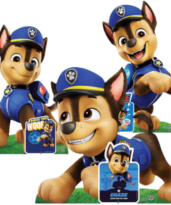 Paw Patrol Pack of 3 Cardboard Cut Outs Props - 66cm - FREE Mini Cut-outs & Game - Next Day Delivery Available