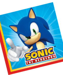 Sonic The hedgehog Themed Paper Napkins