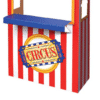 Circus Ticket Booth Prop 3D Decoration