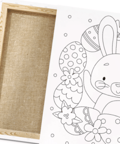 Colour In Your Own Easter Canvas