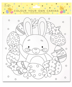 Colour In Your Own Easter Canvas