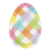 Easter Egg Shaped Plates
