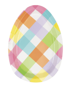 Easter Egg Shaped Plates
