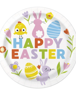 Easter Gingham Plates